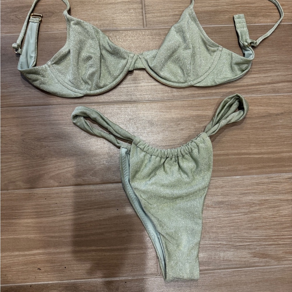 Montce Jade sparkle bikini set L and XL